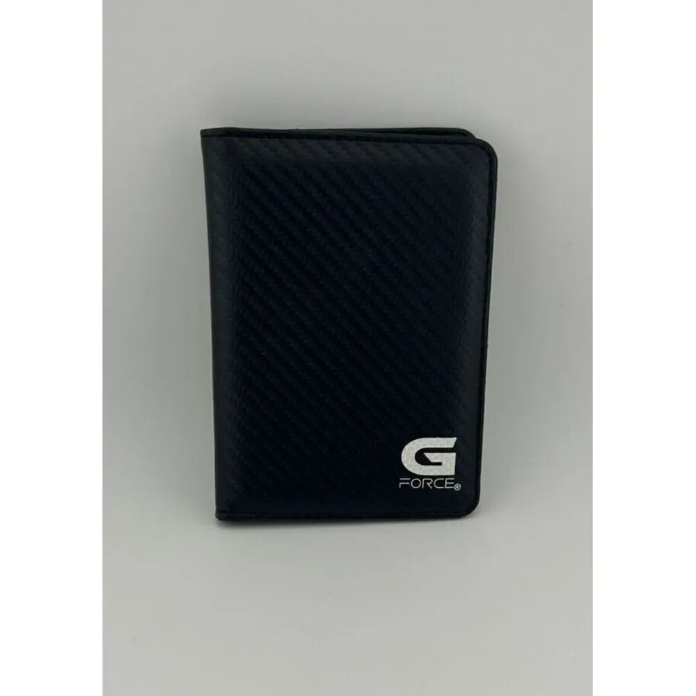 G Force Wallet - RFID BLOCKING - Black‎ 4x5.5